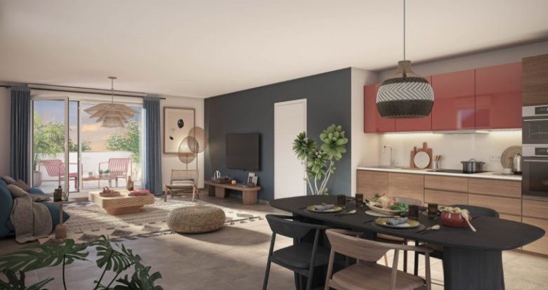 Achat / Vente programme immobilier neuf Toulouse quartier Fourguette à 15 min du métro Bellefontaine (31000) - Réf. 9338