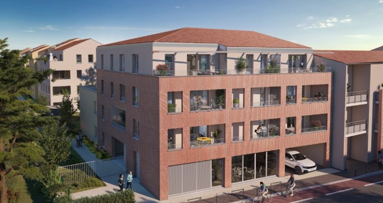 Achat / Vente programme immobilier neuf Toulouse quartier Fourguette à 15 min du métro Bellefontaine (31000) - Réf. 9338
