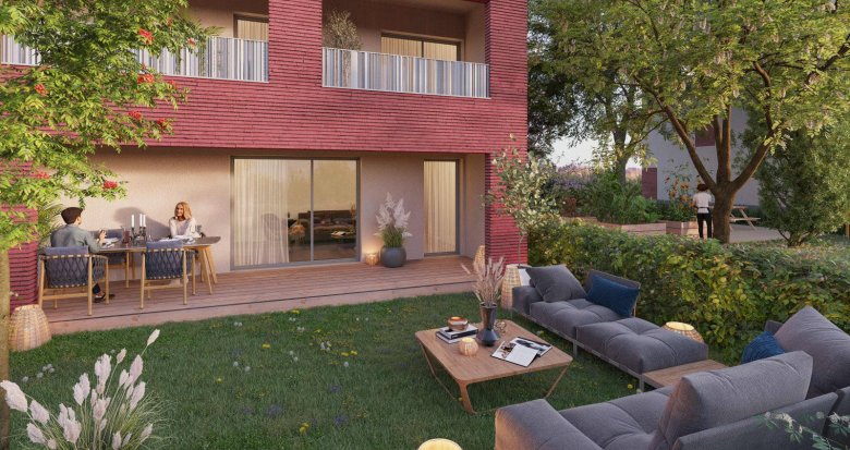 Achat / Vente programme immobilier neuf Toulouse quartier Raynal proche commerces et parc (31000) - Réf. 7321