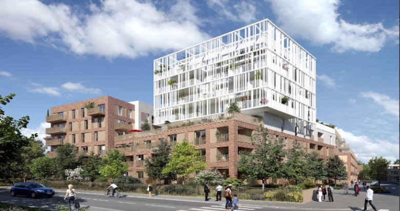 Achat / Vente programme immobilier neuf Toulouse quartier Roseraie proche métro (31000) - Réf. 4612