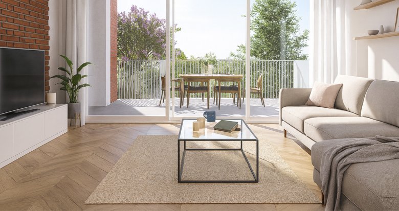 Achat / Vente programme immobilier neuf Toulouse résidence intimiste à deux pas du métro Borderouge (31000) - Réf. 13692