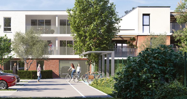 Achat / Vente programme immobilier neuf Toulouse résidence intimiste à deux pas du métro Borderouge (31000) - Réf. 13692