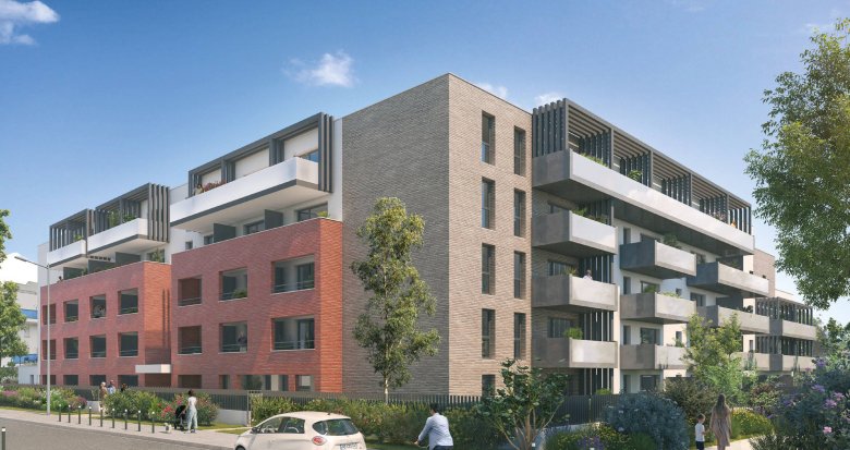 Achat / Vente programme immobilier neuf Toulouse résidence sénior à proximité du parc de la Maourine (31000) - Réf. 9356