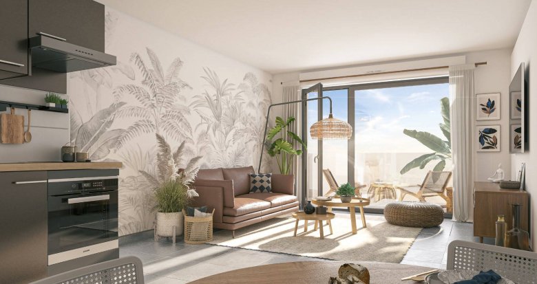 Achat / Vente programme immobilier neuf Toulouse résidence sénior à proximité du parc de la Maourine (31000) - Réf. 9356