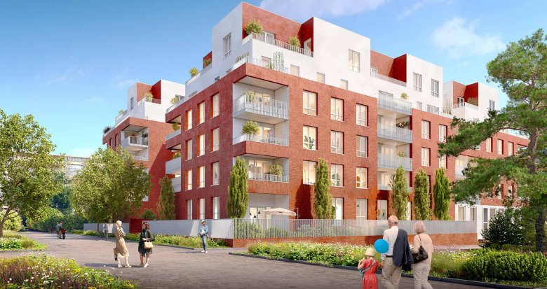 Achat / Vente programme immobilier neuf Toulouse résidence séniors écoquartier proche commodités (31000) - Réf. 7444
