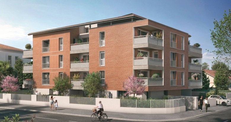 Achat / Vente programme immobilier neuf Toulouse, Saint Agne proximité caserne (31000) - Réf. 6493