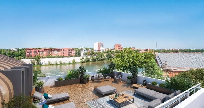 Achat / Vente programme immobilier neuf Toulouse Saint-Cyprien proche de la Garonne (31000) - Réf. 6068