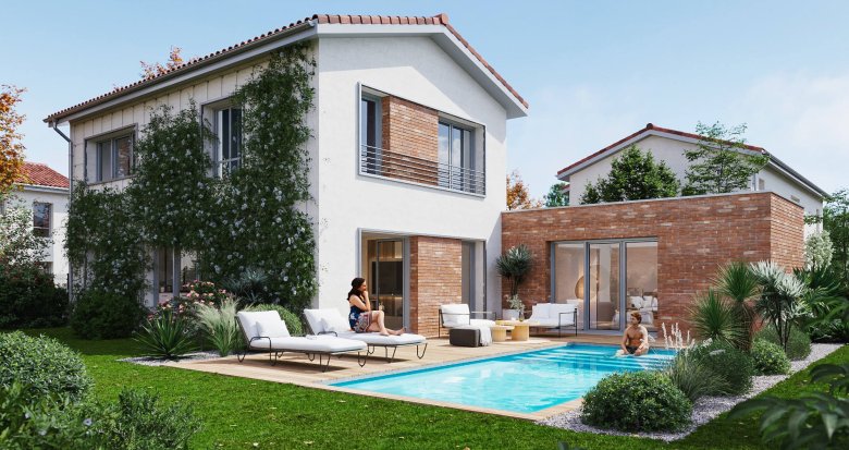 Achat / Vente programme immobilier neuf Tournefeuille à 10 min à vélo du lac de la Ramée (31170) - Réf. 11382