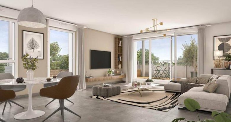 Achat / Vente programme immobilier neuf Tournefeuille écrin verdoyant proche de Toulouse (31170) - Réf. 10798