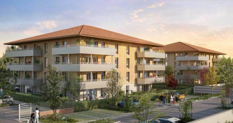 Achat / Vente programme immobilier neuf Tournefeuille écrin verdoyant proche de Toulouse (31170) - Réf. 10798