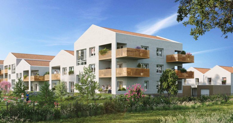 Achat / Vente programme immobilier neuf Villeneuve-Tolosane au cœur d’un cadre naturel agréable (31270) - Réf. 7371