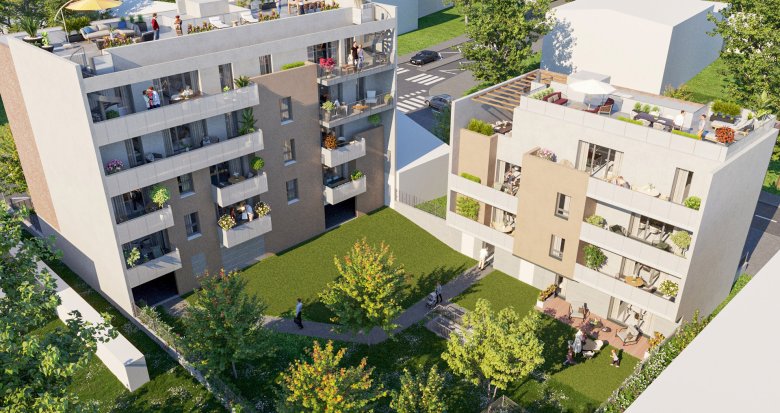 Achat / Vente programme immobilier neuf Toulouse à 700m de la place de L'Ormeau (31000) - Réf. 6761